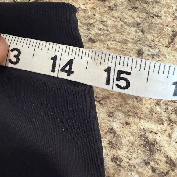 RBX Black Performance Leggings with Elastic Waistband - Picture 5 of 9